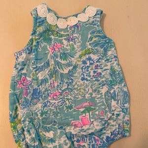 Lilly Pulitzer knit onesie